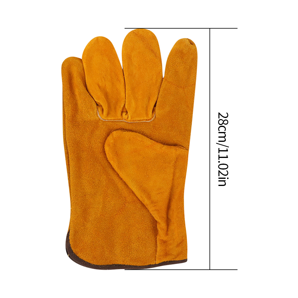 Leather Driving Glove - Guanti da lavoro Driver Caccia Guida
