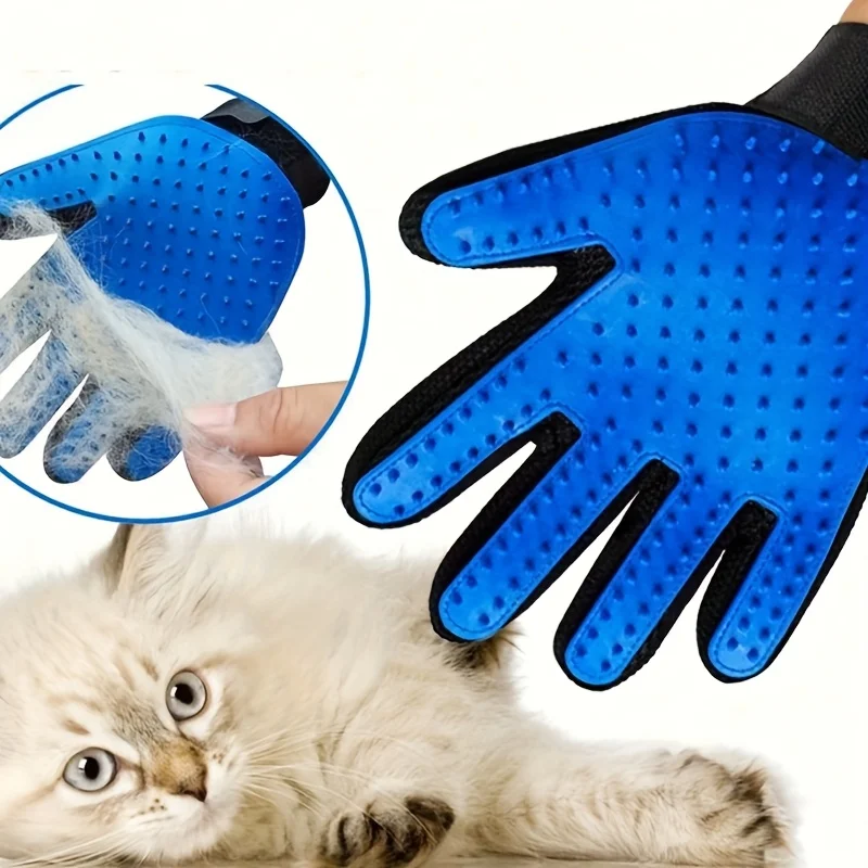 Rubber Glove Cleaning - Guanti per toelettatura gatti, Guanti per