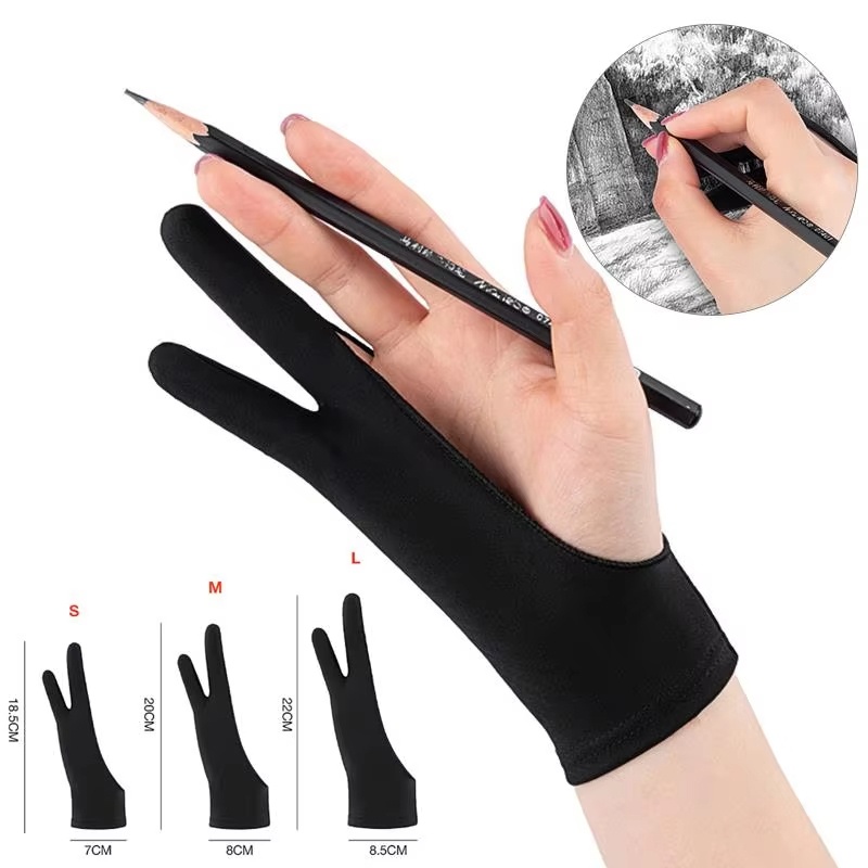 Touchscreen Glove Capacitive - S/M/L Guanti da disegno a due
