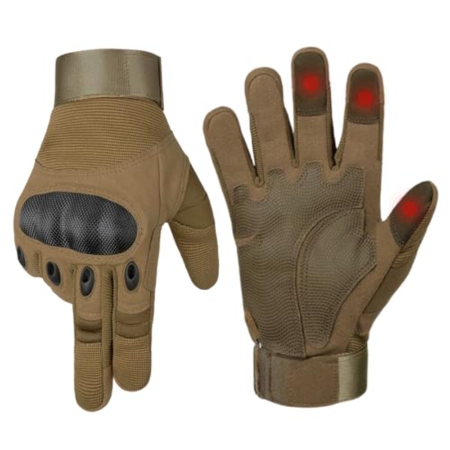 Cycling Glove Padded - Guanti Utilitari da Uomo, Guanti da