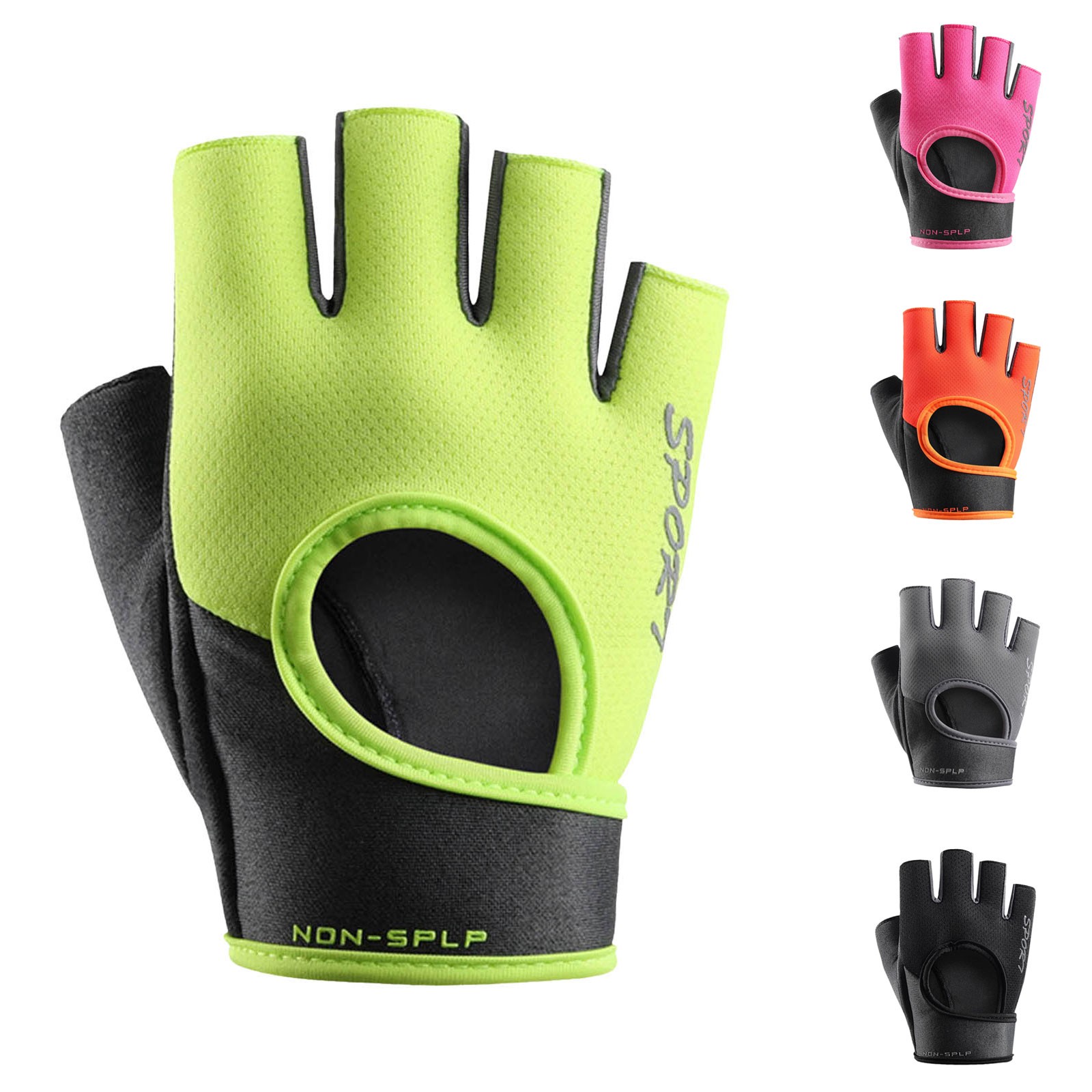 Workout Glove Gym - Guanti mezze dita sportivi da ciclismo