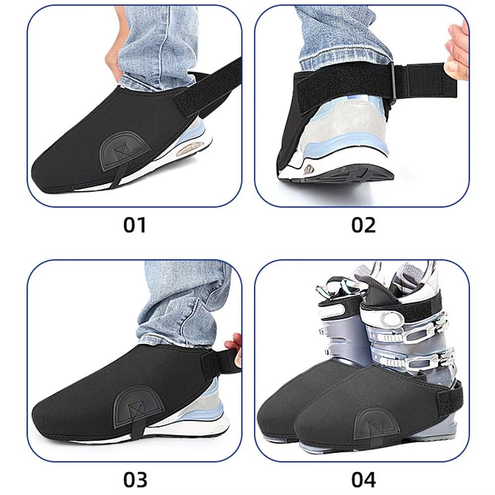 Winter Glove Insulated - Copriscarponi da Sci Antiscivolo e Termici,