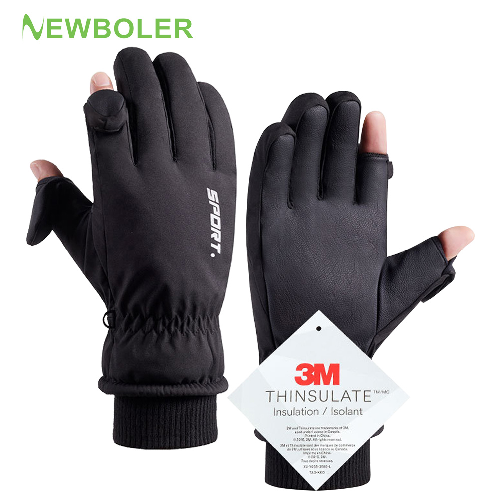 Ski Glove Waterproof - Guanti da ciclismo invernali da esterno