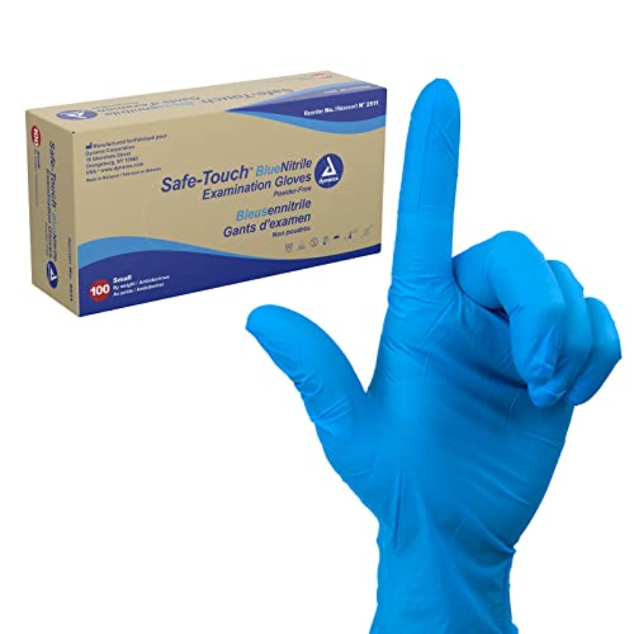 Exam Glove Nitrile - Guanti Monouso in Nitrile Safe-Touch, Senza