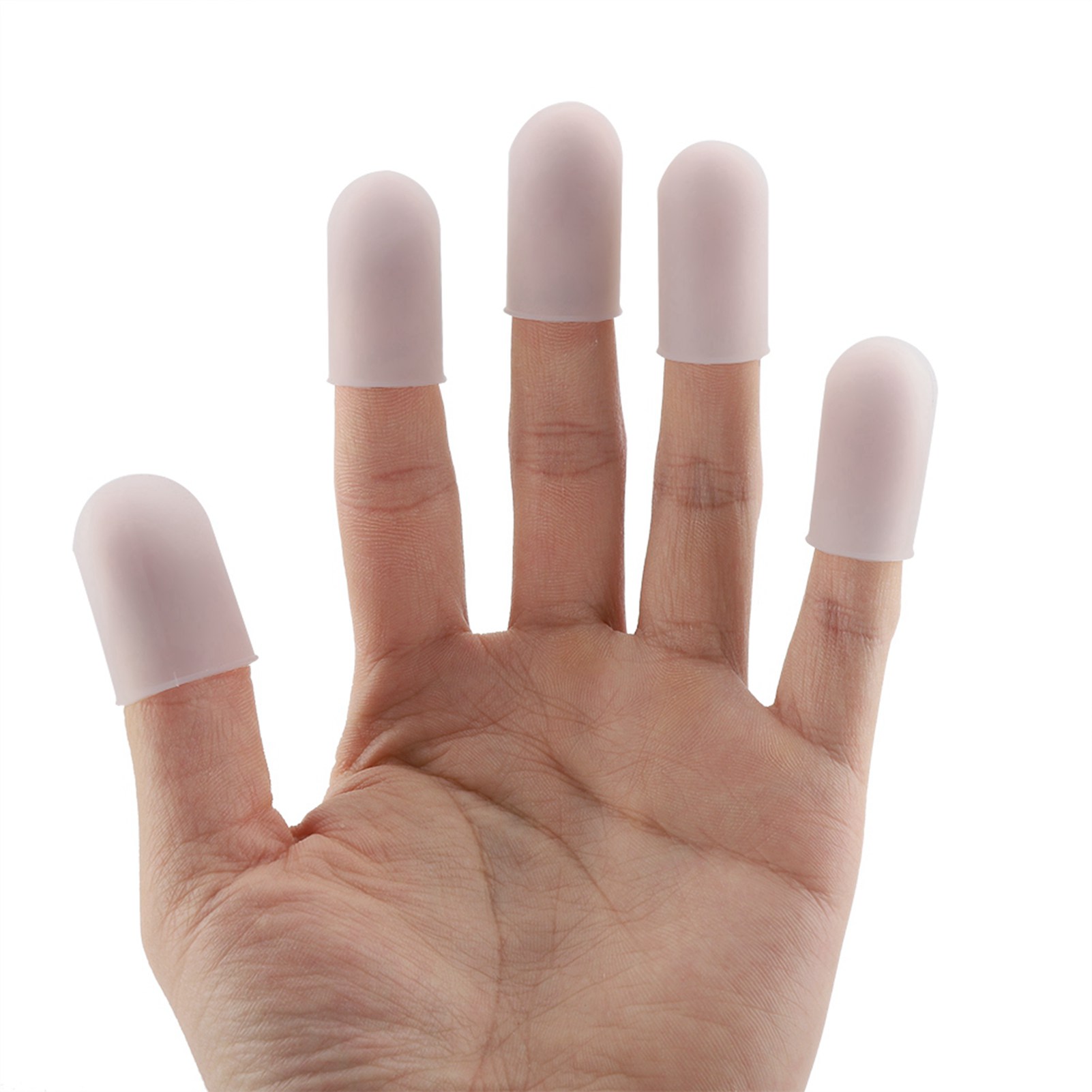 Oven Mitt Silicone - 5pcs Silicone Finger Protector pollice manicotto