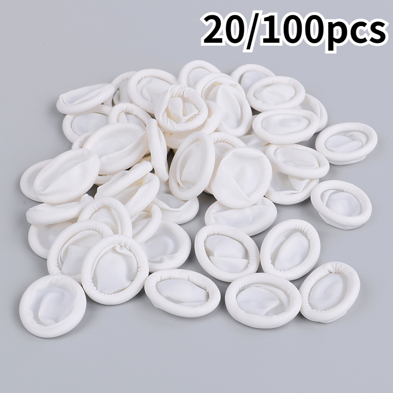Latex Disposable Glove - 20/100 pezzi monouso antistatico in lattice