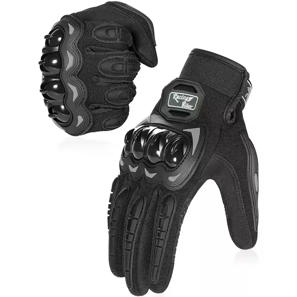 Motorcycle Glove Knuckle - Guanti da equitazione estivi per moto
