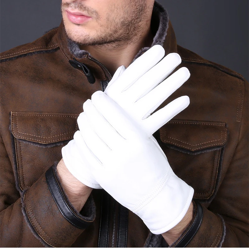 Guanti bianchi in vera pelle i - Leather Driving Glove recensione e prezzo