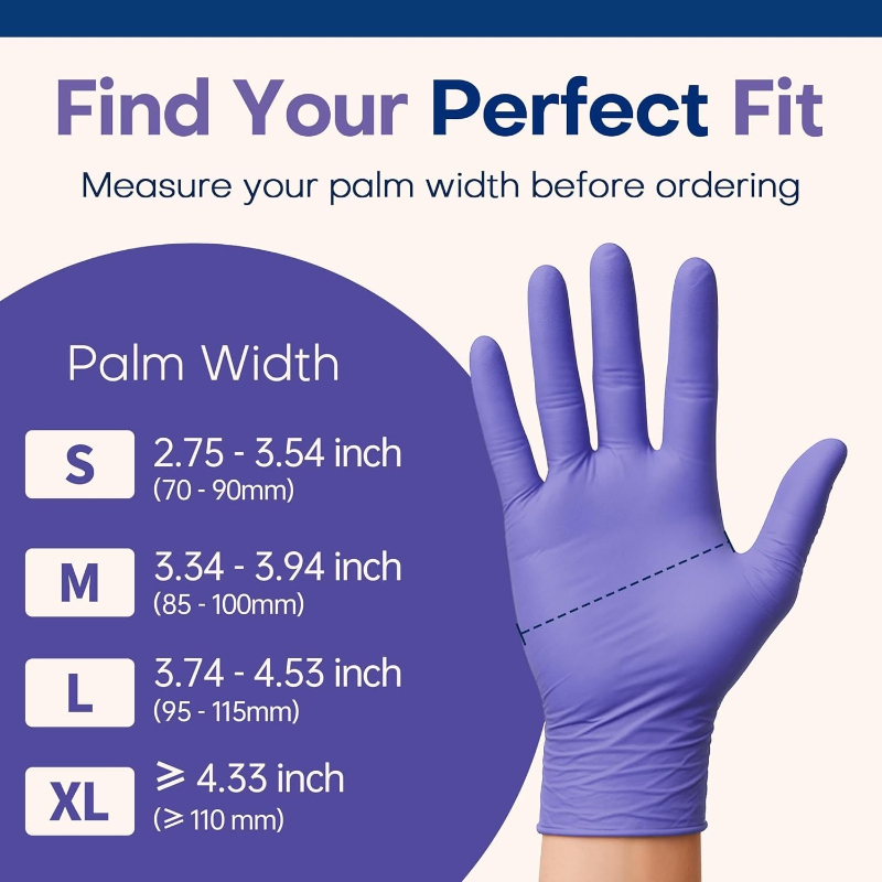 Guanti in Nitrile Viola Monous - Exam Glove Nitrile recensione e prezzo