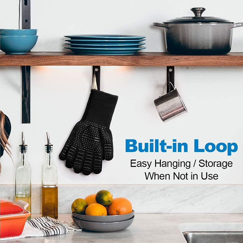1 paio di guanti da forno, gua - Oven Mitt Silicone recensione e prezzo
