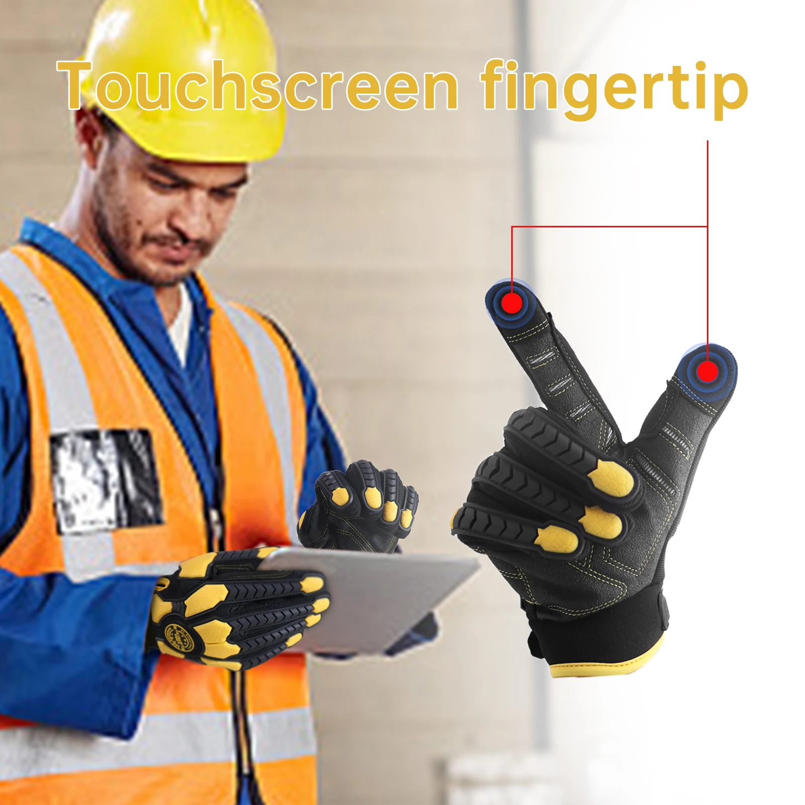 Guanti da Lavoro Resistenti, P - Work Glove Impact recensione e prezzo