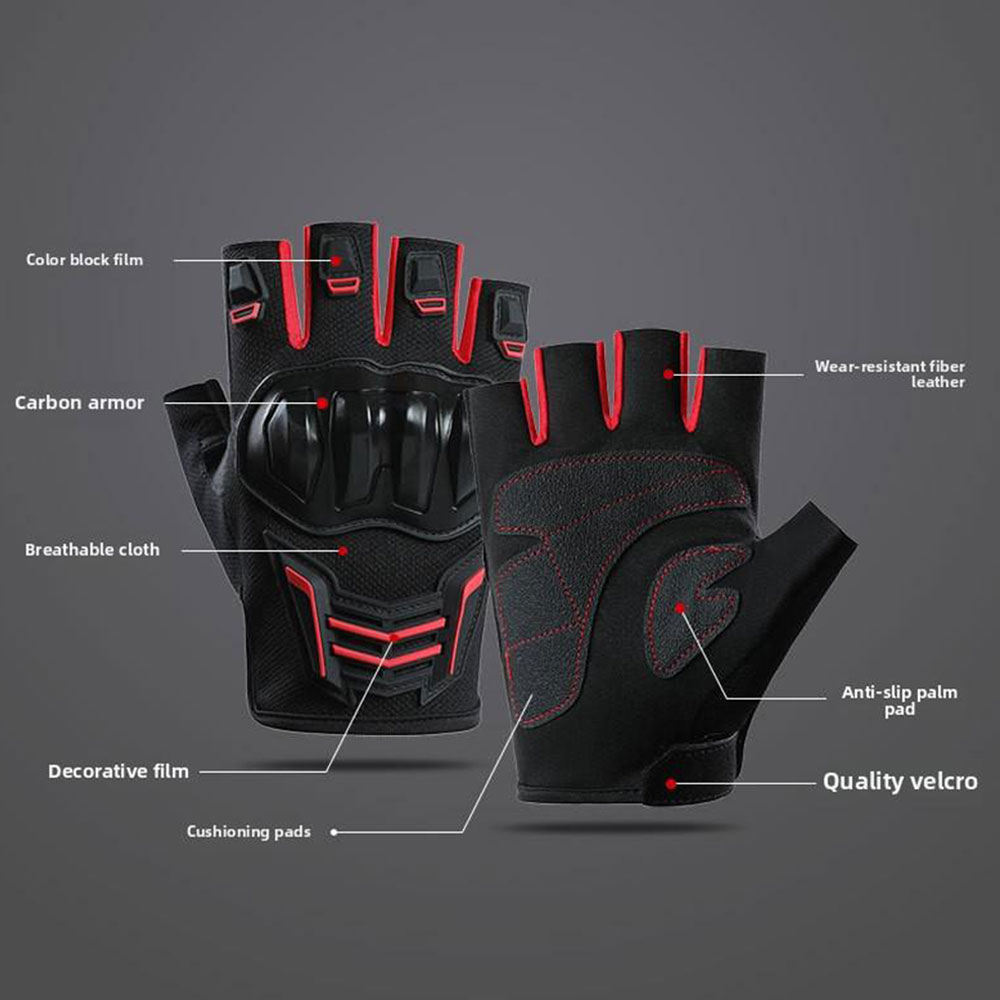 Guanti da moto traspiranti Gua - Cycling Glove Padded recensione e prezzo