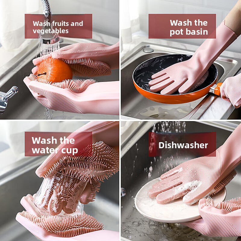 Guanti in Silicone per Lavare  - Dish Glove Rubber recensione e prezzo