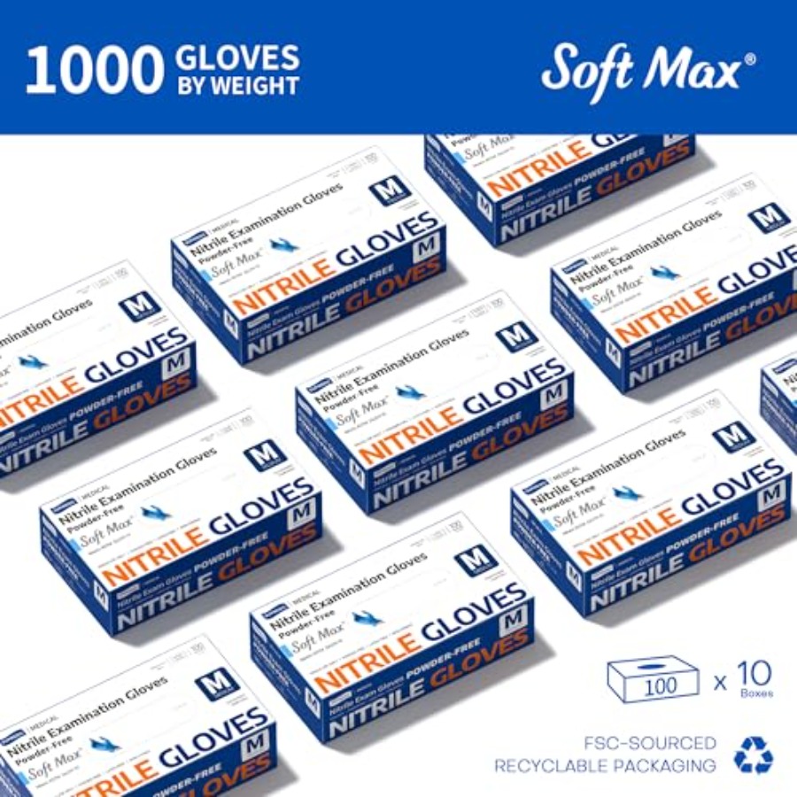 Soft Max Medico ™   Guanti in  - Exam Glove Nitrile recensione e prezzo
