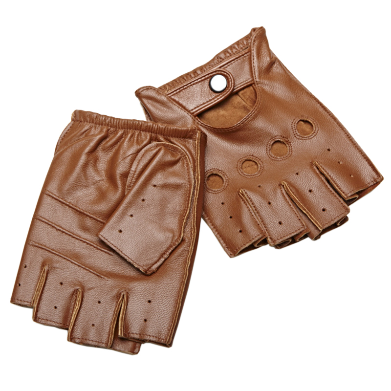 Guanti mezze dita da uomo di a - Leather Driving Glove recensione e prezzo