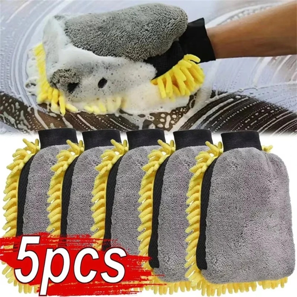 1/5pcs Guanti per lavaggio aut - Gardening Glove Waterproof recensione e prezzo