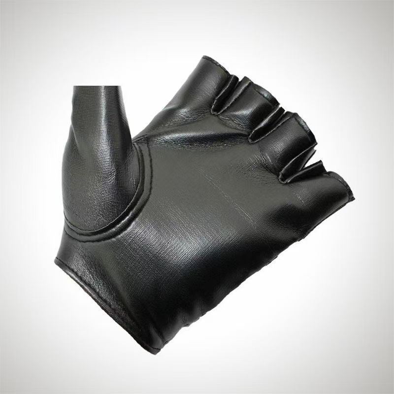 Guanti Mezze Dita Unisex in Pe - Leather Driving Glove recensione e prezzo