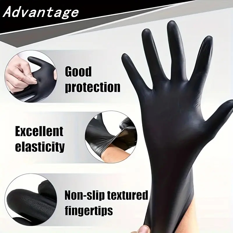 Guanti monouso neri in nitrile - Nitrile Mechanic Glove recensione e prezzo