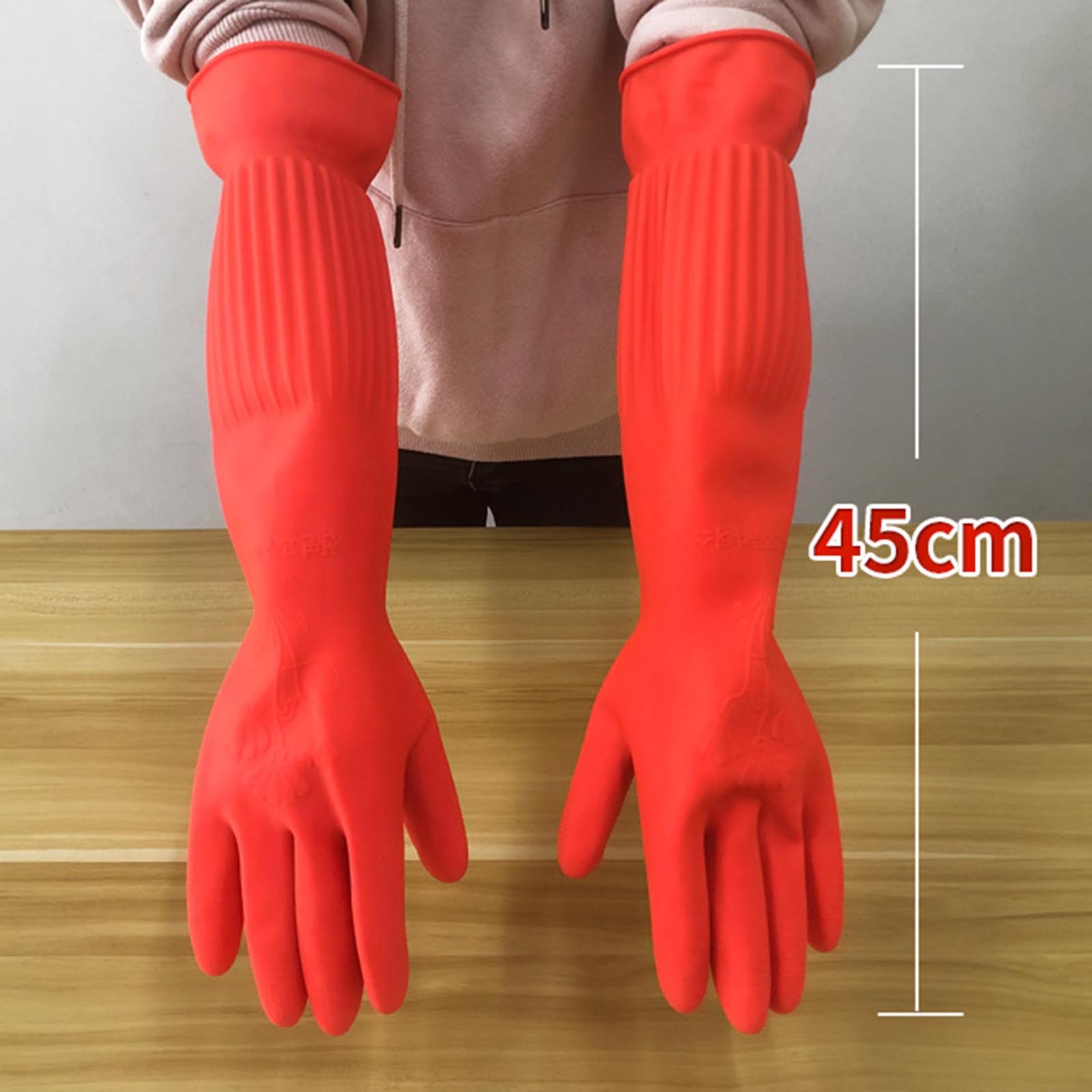 1 paio di guanti puliti in gom - Dish Glove Rubber recensione e prezzo