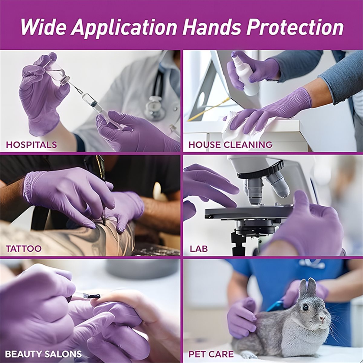 HITL 100 Pezzi Guanti Monouso  - Exam Glove Nitrile recensione e prezzo