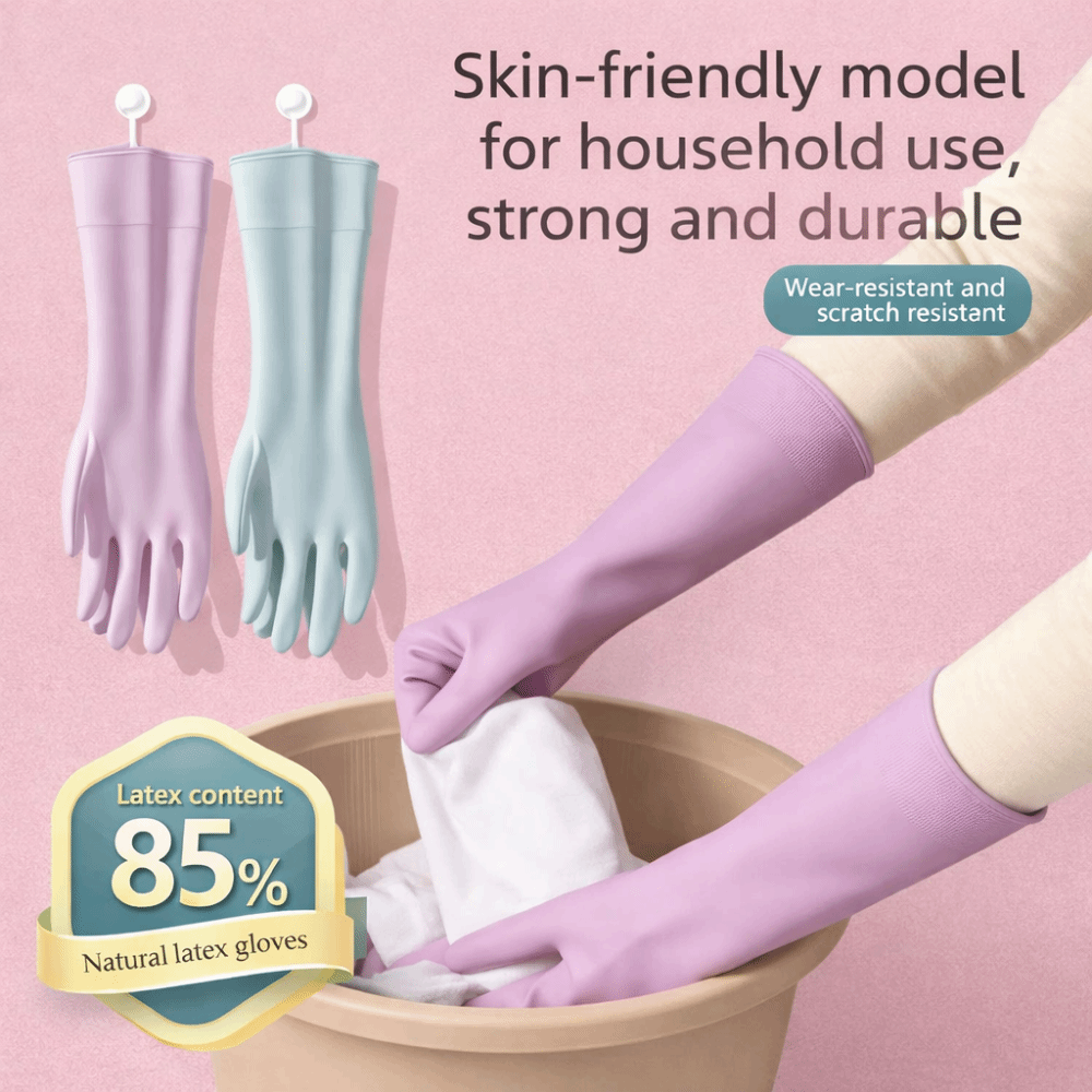Guanti in lattice per lavare i - Dish Glove Rubber recensione e prezzo