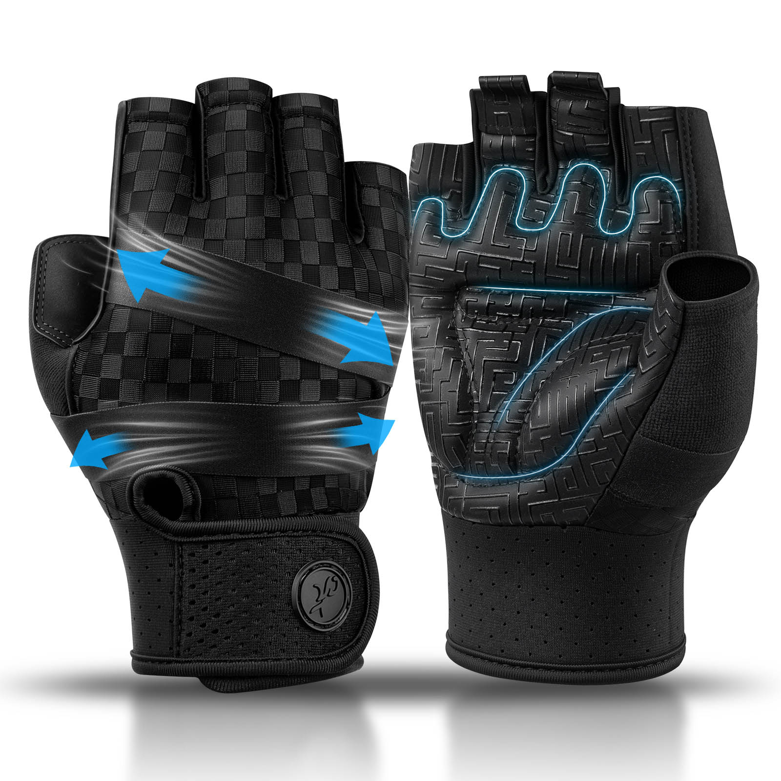 Guanti da Palestra per Uomo, M - Workout Glove Gym recensione e prezzo