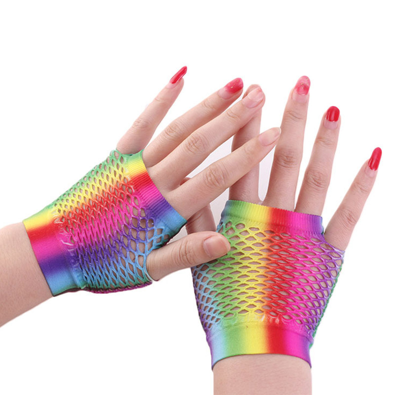 Guanti da donna sexy in rete a - Fingerless Glove Knit recensione e prezzo