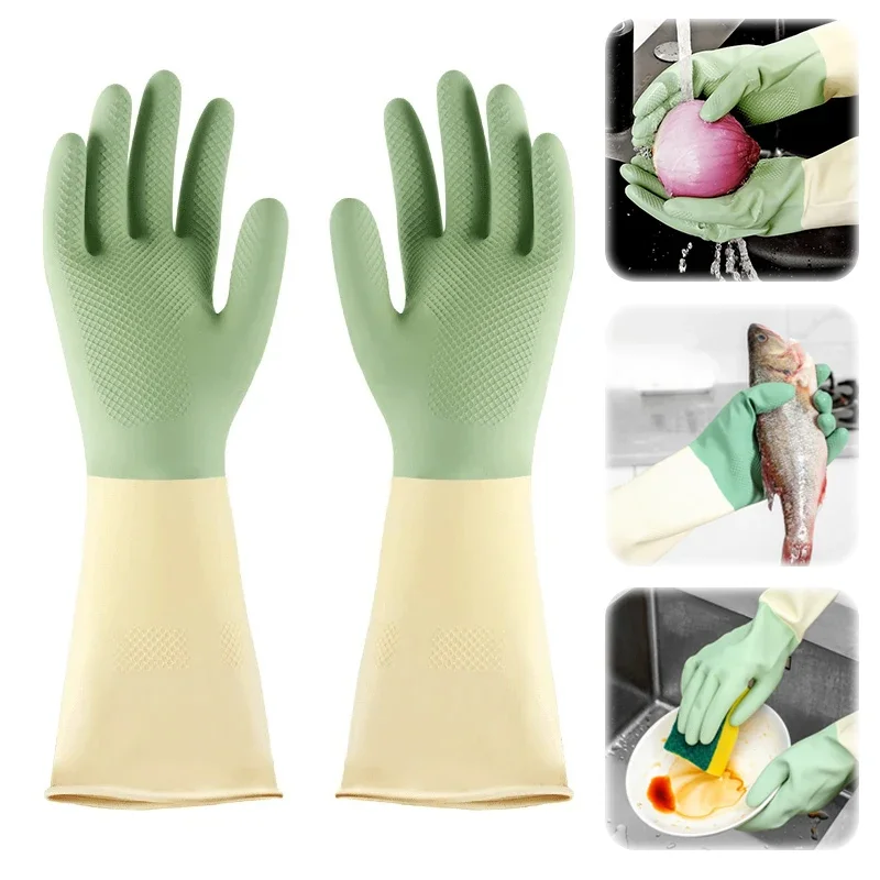 Guanti da cucina ispessiti, gu - Dish Glove Rubber recensione e prezzo