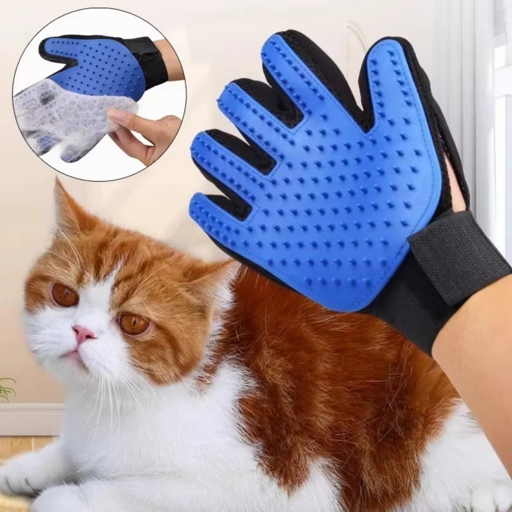 Guanti per toelettatura per ca - Rubber Glove Cleaning recensione e prezzo