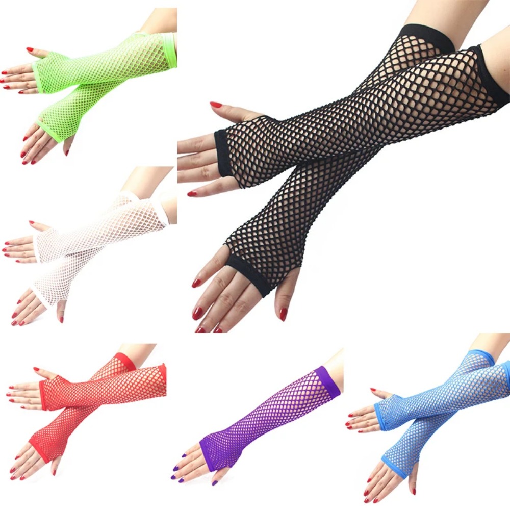 Guanti lunghi senza dita in re - Fingerless Glove Knit recensione e prezzo