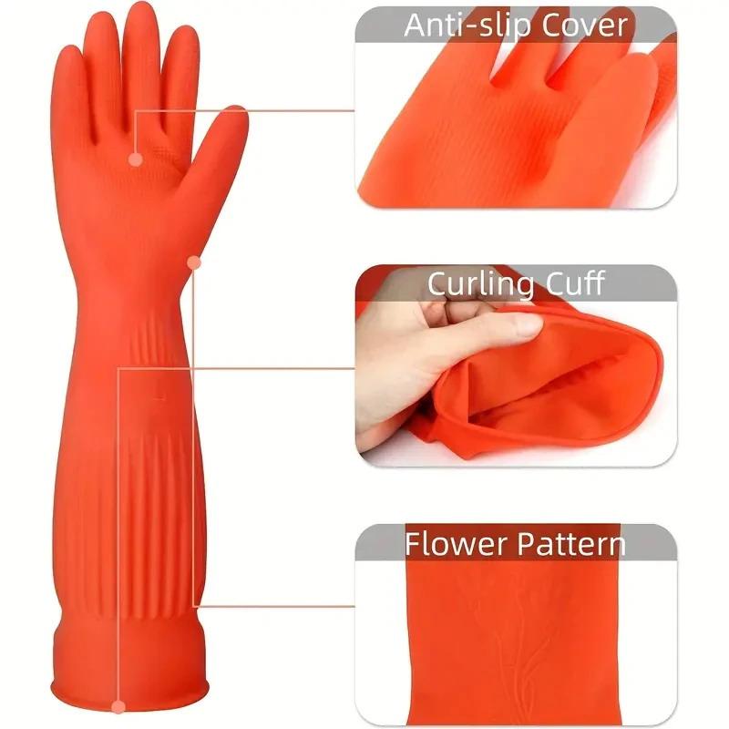 Guanti lunghi riutilizzabili i - Rubber Glove Cleaning recensione e prezzo