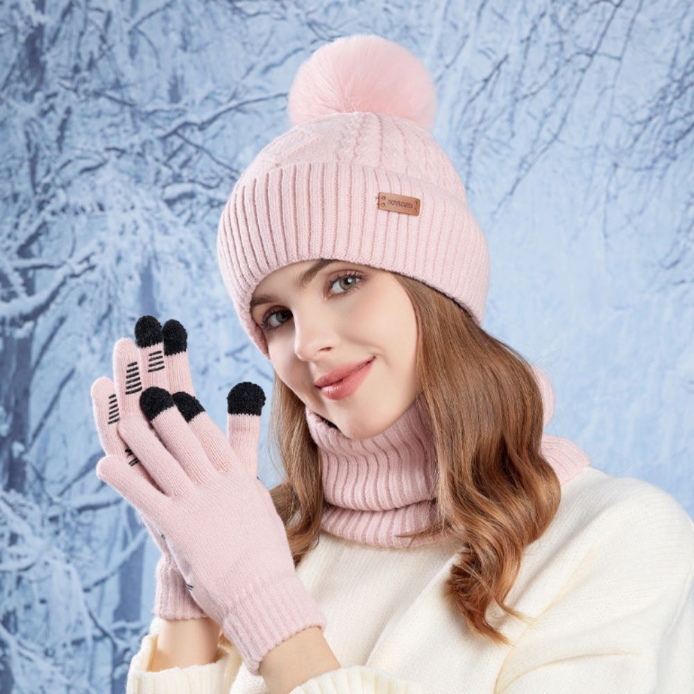 Set 3 Pezzi: Cappello, Sciarpa - Wool Glove Lined recensione e prezzo