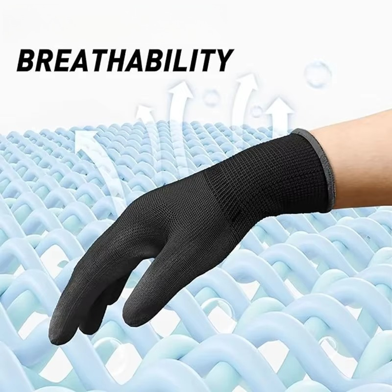 6/12/18PCS Guanti con rivestim - Nitrile Mechanic Glove recensione e prezzo