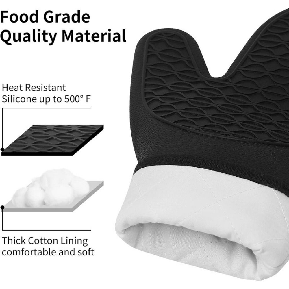 Guanti da Forno in Silicone Al - Oven Mitt Silicone recensione e prezzo