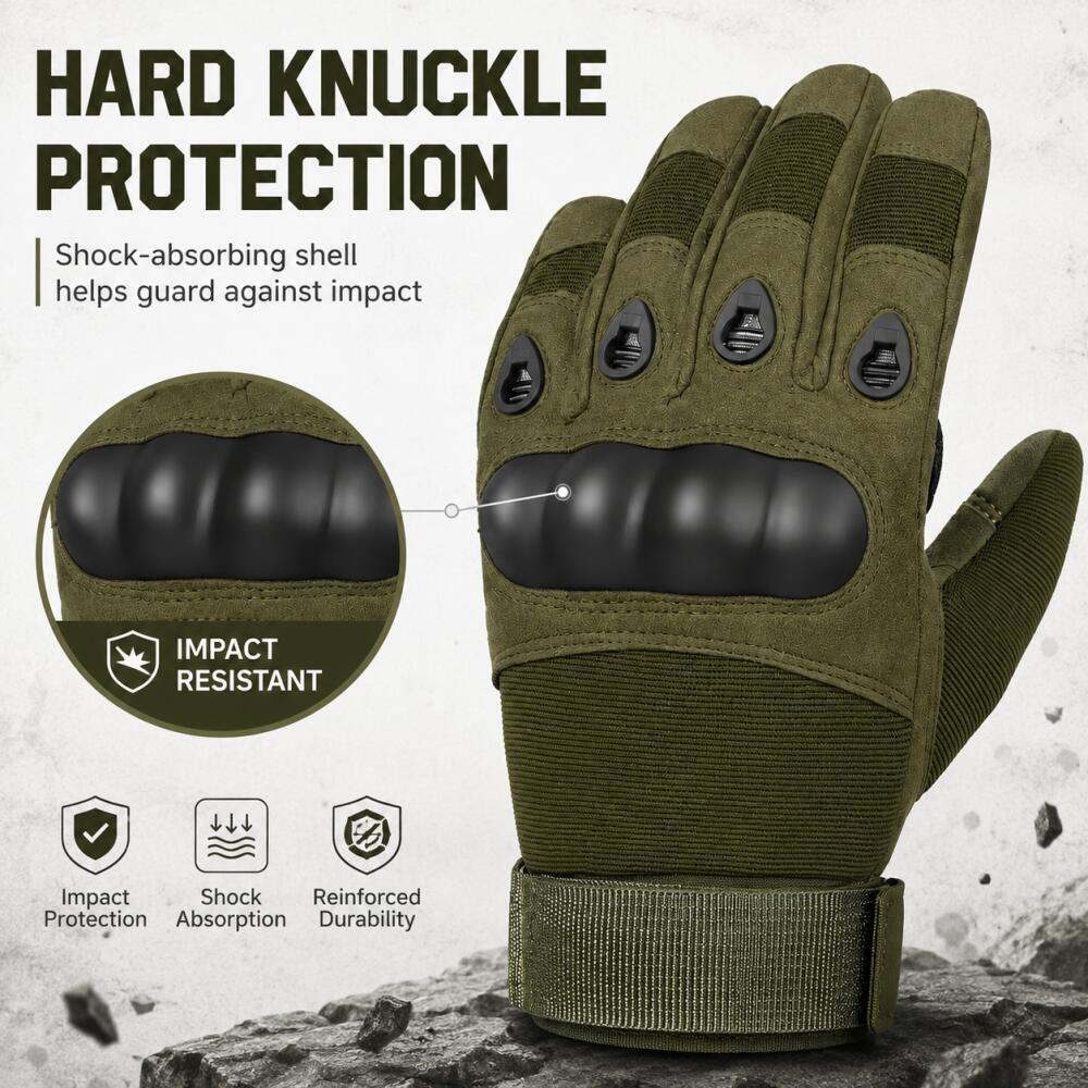 Guanti Tattici Integrali con N - Motorcycle Glove Knuckle recensione e prezzo