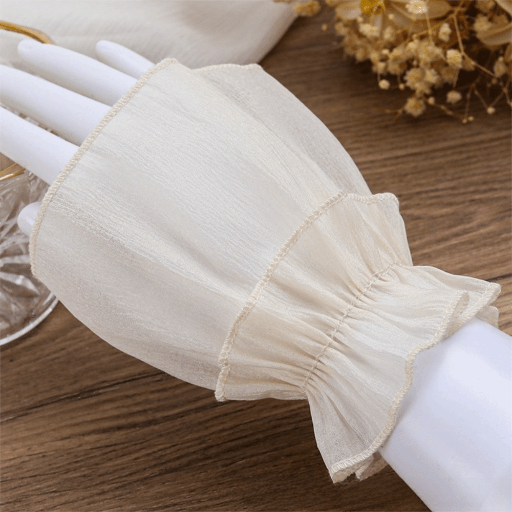 Manicotti a pieghe arricciati  - Fingerless Glove Knit recensione e prezzo