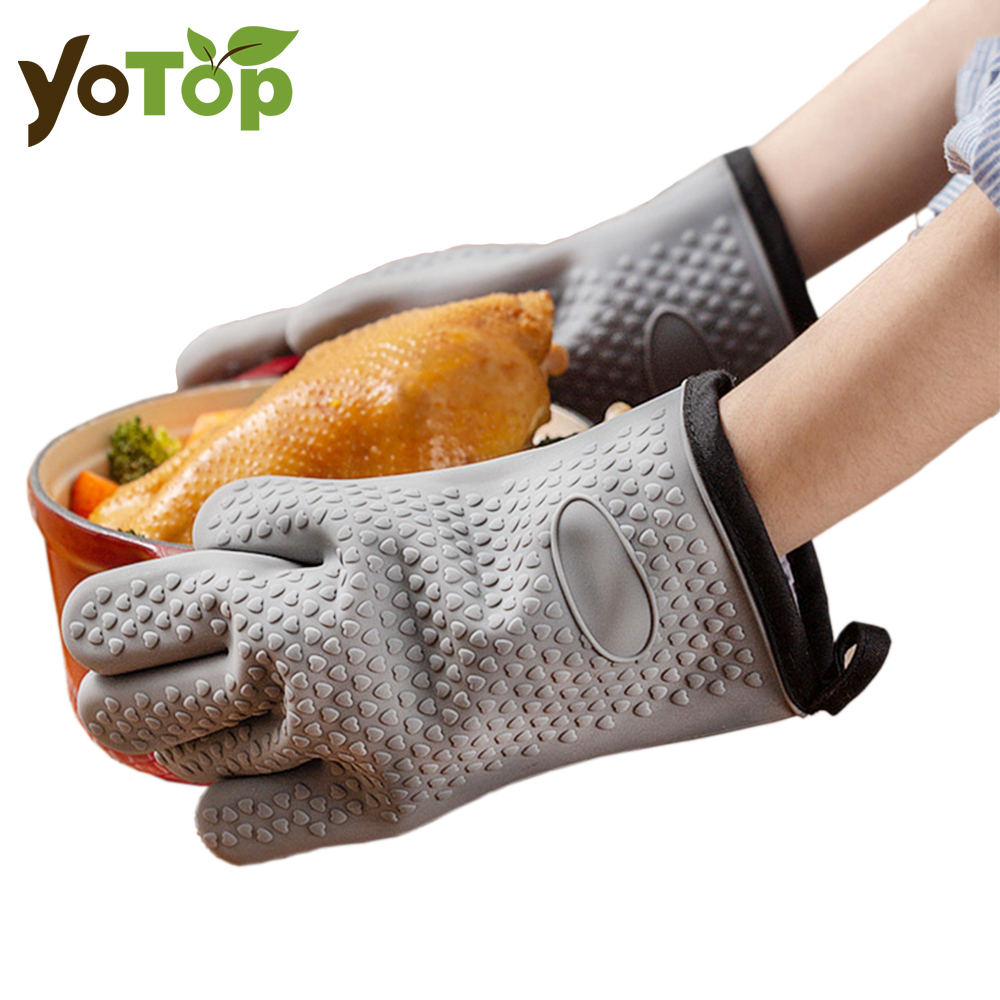 Guanti in silicone resistenti  - Oven Mitt Silicone recensione e prezzo